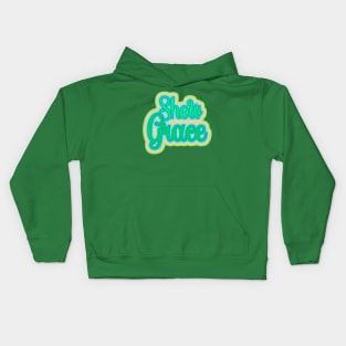 Show Grace Inspirational  design Kids Hoodie